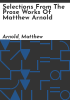 Selections_from_the_prose_works_of_Matthew_Arnold