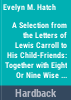 A_selection_from_the_letters_of_Lewis_Carroll__the_Rev__CharlesLutwidge_Dodgson__to_his_child-friends
