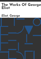 The_works_of_George_Eliot
