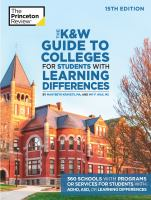 The_K_W_guide_to_colleges_students_with_learning_differences