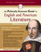 The_politically_incorrect_guide_to_English_and_American_literature