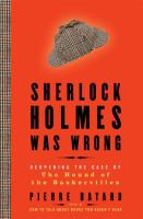 Sherlock_Holmes_was_wrong
