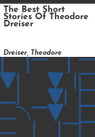 The_best_short_stories_of_Theodore_Dreiser