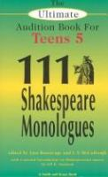 One_hundred_and_eleven_Shakespeare_monologues