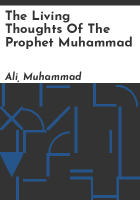 The_living_thoughts_of_the_prophet_Muhammad