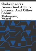 Shakespeares___Venus_and_Adonis__Lucrece__and_other_poems