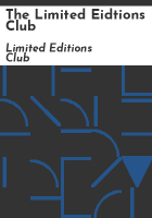 The_Limited_eidtions_club