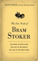The_lost_novels_of_Bram_Stoker