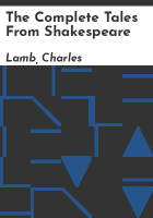The_complete_Tales_from_Shakespeare