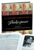 The_Oxford_companion_to_Shakespeare