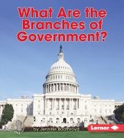 What_are_the_branches_of_government_