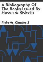 A_bibliography_of_the_books_issued_by_Hacon___Ricketts